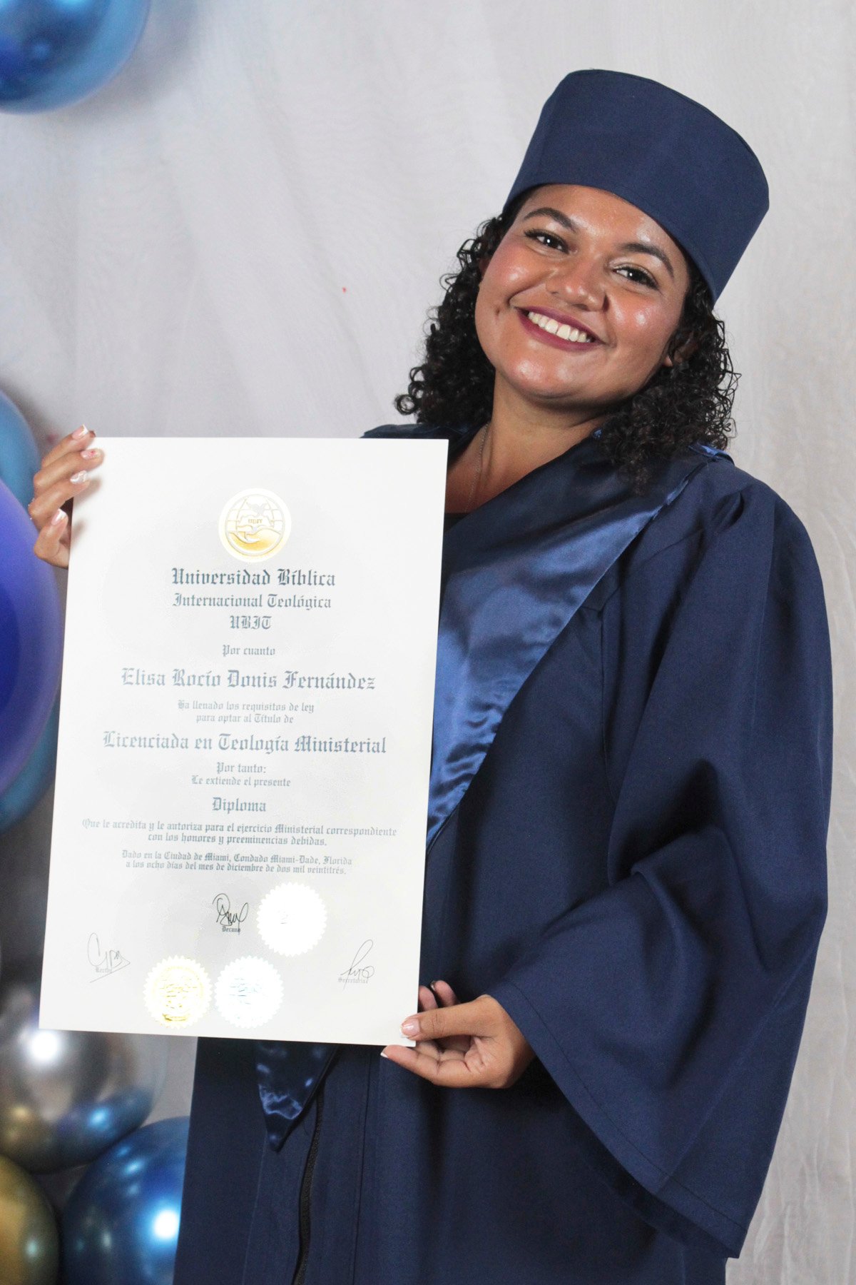 Graduanda UBIT: Elisa Rocío Donis Fernández